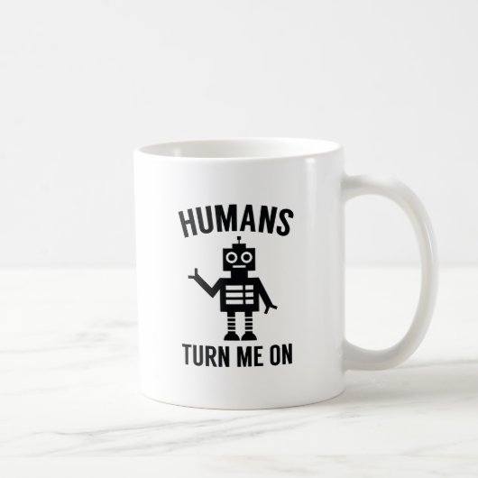 Mug Les humains m'excitent (Droite)