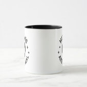 Mug Les humains ne sont pas réels (Centre)