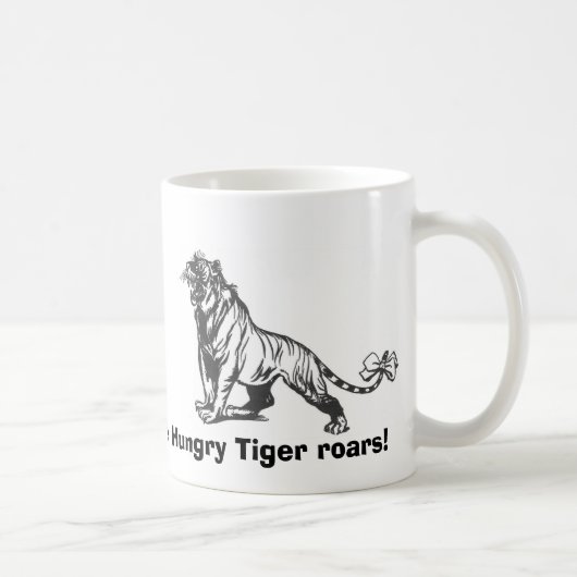 Mug Les hurlements affamés de tigre ! (Droite)