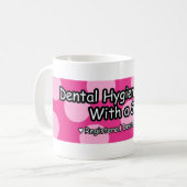 Mug Les hygiénistes dentaires le font avec un sourire (Devant gauche)