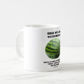 Mug Les Idées Sont Comme Les Pastèques (Nourriture Pou (Devant gauche)