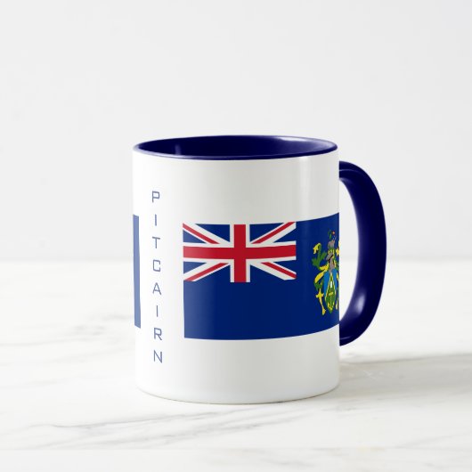 Mug les îles pitcairn (Devant droit)
