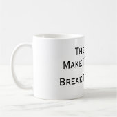 Mug Les imbéciles établissent les règles, les règles (Gauche)