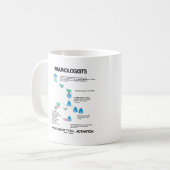 Mug Les Immunologues connaissent l'activation des cell (Devant gauche)