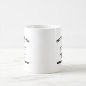 Mug Les imprimantes sentent la peur quand vous êtes da (Centre)