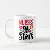 Mug "Les infirmières appellent les coups (Gauche)