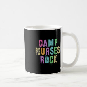 Mug Les infirmières de camp font du rock Équipe médica