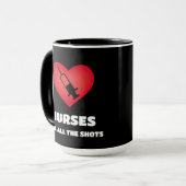 Mug Les infirmières décident (Devant gauche)