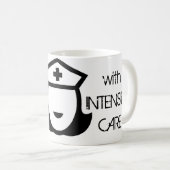 Mug Les infirmières le font avec soins intensifs (Devant droit)