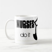 Mug Les infirmières le font avec soins intensifs (Gauche)