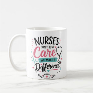Mug Les infirmières ne font pas que soigner, nous fais