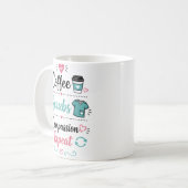 Mug Les infirmières ne font pas que soigner, nous fais (Devant gauche)