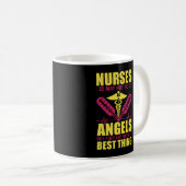 Mug Les Infirmières Ne Sont Pas Des Anges (Devant droit)