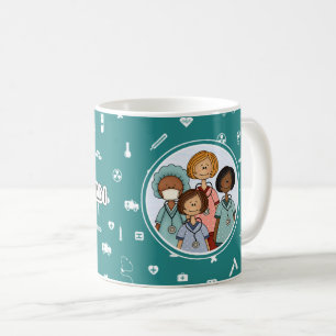 Mug Les infirmières soignent le monde
