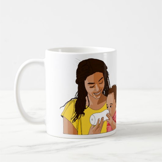 Mug Les infirmières sont des héros (Gauche)