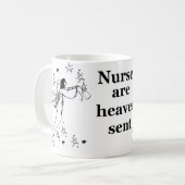 Mug Les infirmières sont providentielles (Devant gauche)