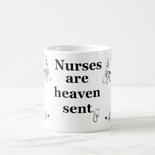 Mug Les infirmières sont providentielles (Centre)