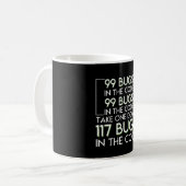 Mug Les insectes du programmeur 99 de codeur (Devant gauche)