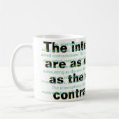Mug Les interruptions sont aussi épuisantes (Gauche)