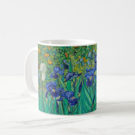 Mug Les Irises de Van Gogh (Devant gauche)