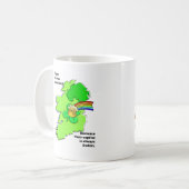 Mug Les Irlandais sont riches, leur capitale est Dubli (Devant gauche)