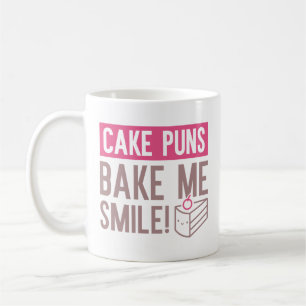 Mug Les jeux de mots sur les gâteaux me font sourire