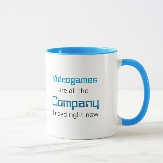 Mug Les jeux vidéo sont la société (Droite)