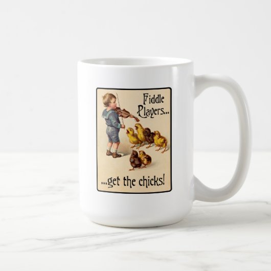 Mug Les joueurs de violon obtiennent aux poussins la (Droite)