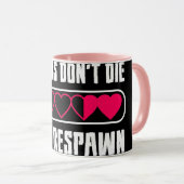 Mug les joueurs ne meurent pas (Devant droit)