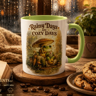 Mug Les Jours de Pluie Sont des Jours Cosy Grenouille