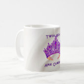 Mug Les jumelles sont des reines (Devant gauche)