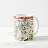 Mug Les lacs du doigt de New York (Devant droit)