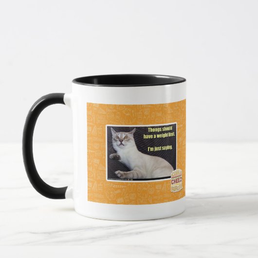 Mug Les lanières devraient avoir une limite de poids (Gauche)