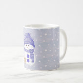 Mug Les lapins de neige et de sommeil (Devant droit)