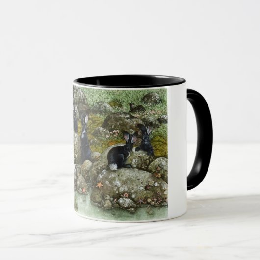Mug Les lapins noirs de Hy-Brasil (Devant droit)