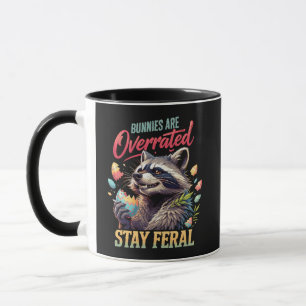 Mug Les lapins sont surestimés Restez sauvage