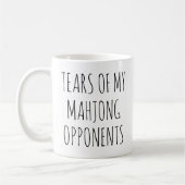 Mug Les larmes de mes adversaires du Mahjong (Gauche)