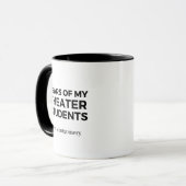 Mug Les larmes de mes étudiants de théâtre Enseignant  (Devant gauche)