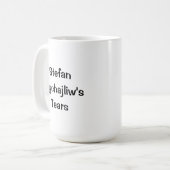 Mug Les larmes de Stefan Mychajliw (Devant gauche)