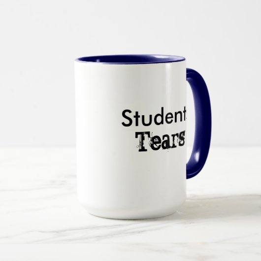 Mug Les larmes des étudiants (Devant droit)