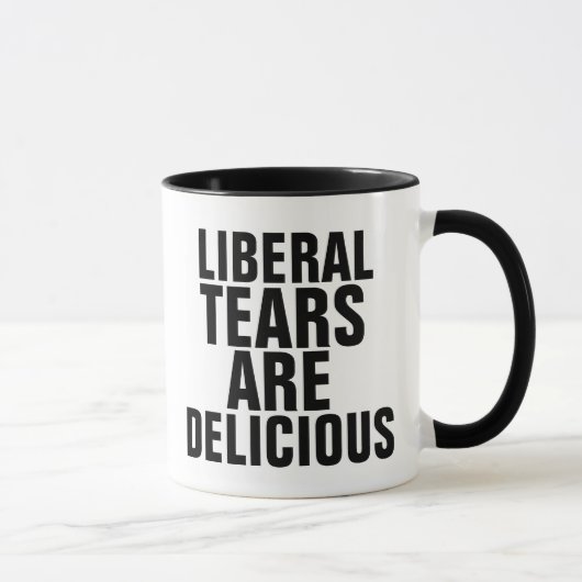 Mug LES LARMES LIBÉRALES SONT DE DÉLICIEUSES Coffee Mu (Droite)