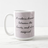 Mug Les lecteurs rêvent entre les lignes... (Gauche)