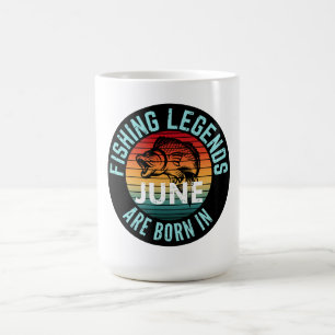 MUG LES LÉGENDES DE PÊCHE NÉES EN JUIN