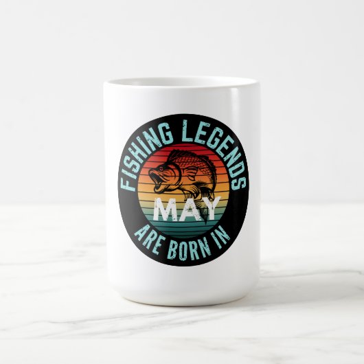 MUG LES LÉGENDES DE PÊCHE NÉES EN MAI (Centre)