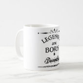 Mug Les légendes naissent en décembre (Devant gauche)
