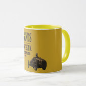 Mug Les légendes ne naissent pas, elles se font – Cour (Devant droit)
