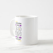 Mug Les légendes sont nées en août (Devant gauche)