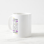 Mug Les légendes sont nées en janvier (Devant gauche)