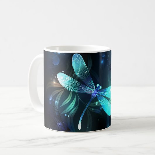 Mug Les libellules du lac (Devant gauche)