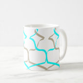 Mug Les lignes artistiques un concept artistique de Gl (Devant droit)